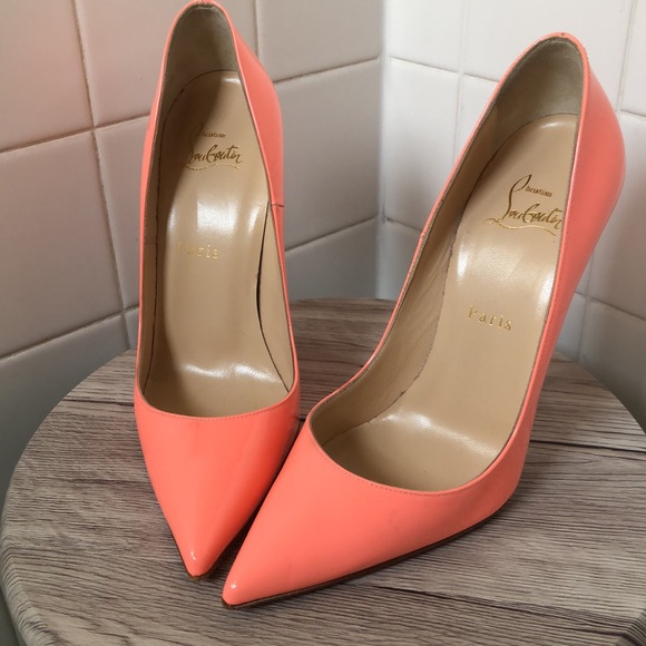 Authentic Christian Louboutin So Kate 5” Heels in Flamingo Pink Size 38 - Picture 4 of 16